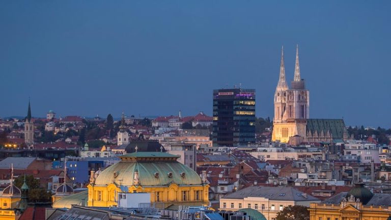 City of Zagreb, Croatia.